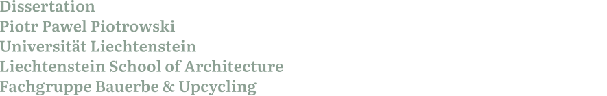 Dissertation heading